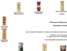 Tablet Screenshot of hoskuldsson.dk